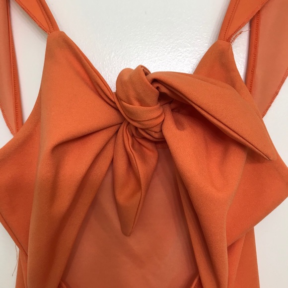 SHEIN Orange Maxi Dress - Picture 6 of 10